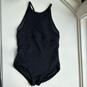 Ivivva (Lululemon kids) ballet leotard size 8 Black